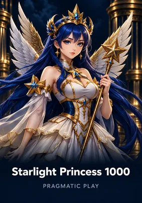 Starlight Princess 1000: Savoybetting ana sayfasındaki kapak Starlight Princess 1000 oyun kapağı